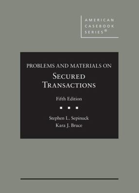 Problems and Materials on Secured Transactions ... 1684679362 Book Cover