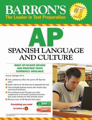 Barron's AP Spanish with MP3 CD [With CDROM and... 1438073925 Book Cover
