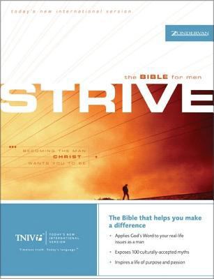 Strive: The Bible for Men (TNIV) 0310921007 Book Cover