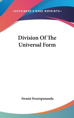 Division Of The Universal Form 1161572317 Book Cover