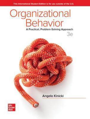 Organizational Behavior: A Practical, Problem-S... 1260570371 Book Cover