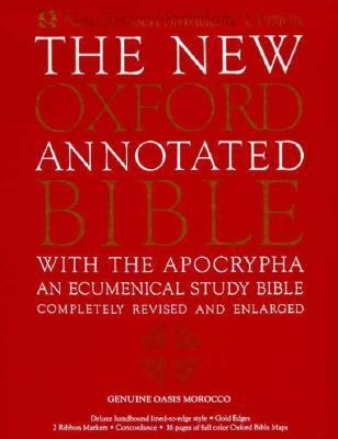 New Oxford Annotated Bible with Apocrypha 0195283155 Book Cover