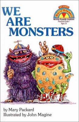 We Are Monsters [With Flash Cards] 0613144155 Book Cover