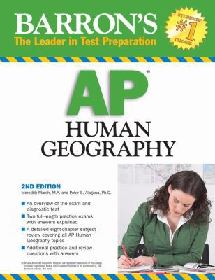 Barron's AP Human Geography 0764138170 Book Cover