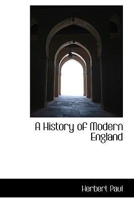 A History of Modern England 0559899726 Book Cover