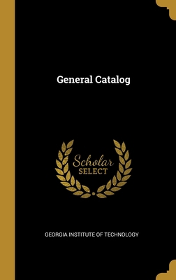 General Catalog 1012049485 Book Cover
