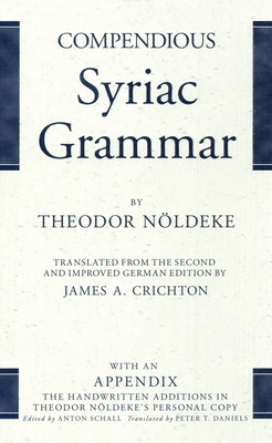 Compendious Syriac Grammar 1575060507 Book Cover