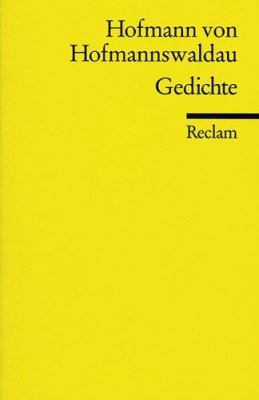 Gedichte [German] 3150088895 Book Cover