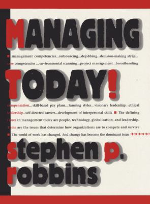 Managing Today! 0132333139 Book Cover