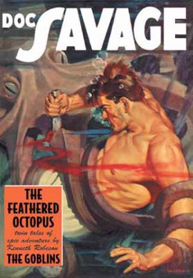 Doc Savage: The Feathered Octopus / The Goblins... B00YTJCIAI Book Cover