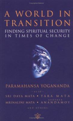 A World in Transition: Finding Spiritual Securi... 087612015X Book Cover