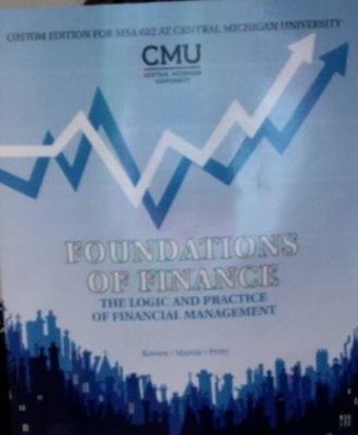 Foundations of Finance 1323474846 Book Cover