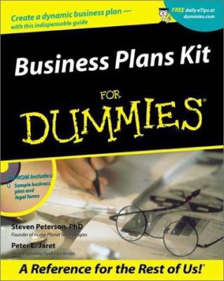 Business Plans Kit for Dummies [With CD-ROM] 0764553658 Book Cover