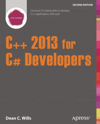 C++ 2013 for C# Developers 1430267062 Book Cover