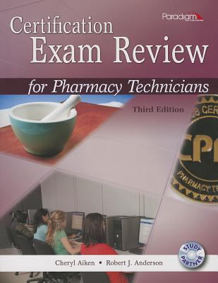 Certification Exam Review for Pharmacy Technici... 0763852171 Book Cover