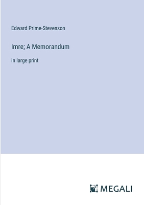 Imre; A Memorandum: in large print 3387300700 Book Cover