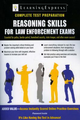 Reasoning Skills for Law Enforcement Exams [Wit... 1576857239 Book Cover