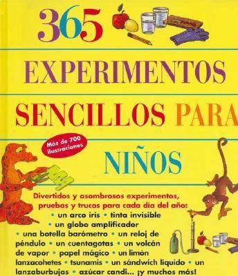 365 Experimentos Sencillos Para Nios [Spanish] 3833126027 Book Cover