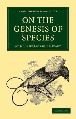 On the Genesis of Species 1108005527 Book Cover