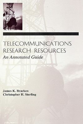 Telecommunications Research Resources: An Annot... 0805818863 Book Cover