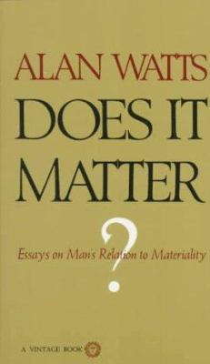 Does It Matter? 0394716655 Book Cover