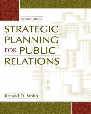 Strategic Planning for Public Relations 0805852395 Book Cover