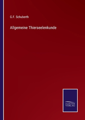 Allgemeine Thierseelenkunde [German] 3375068867 Book Cover