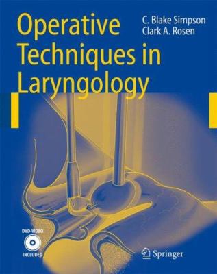 Operative Techniques in Laryngology 354025806X Book Cover