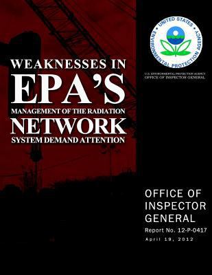 Weaknesses in EPA's Management of the Radiation... 1500562750 Book Cover