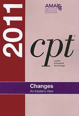 CPT Changes : An Insider's View 1603592180 Book Cover