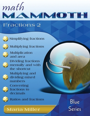 Math Mammoth Fractions 2 1954358601 Book Cover