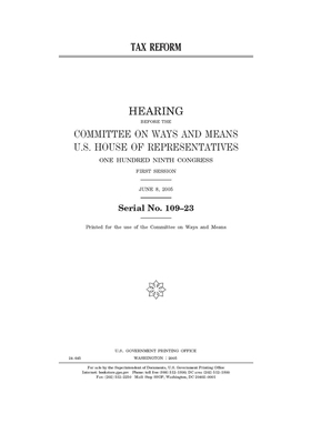 Tax reform B084DLGPM3 Book Cover