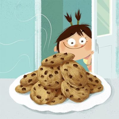 Hardcover Big Cookie Mess Up Book