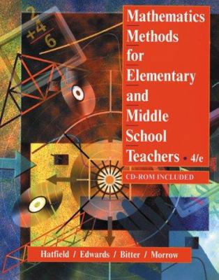 Mathematics Methods for Elementary and Middle S... 0471365440 Book Cover