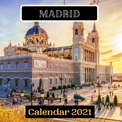 Paperback Madrid Calendar 2021 Book
