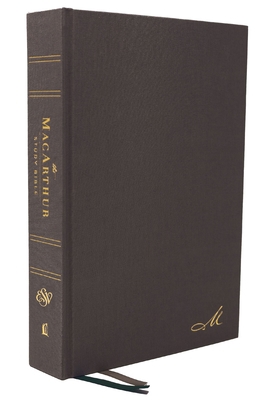 The Esv, MacArthur Study Bible, 2nd Edition, Ha... 0785235507 Book Cover