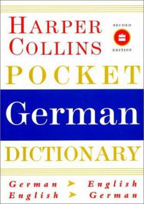 HarperCollins Pocket German Dictionary, 2nd Edi... 0060937521 Book Cover