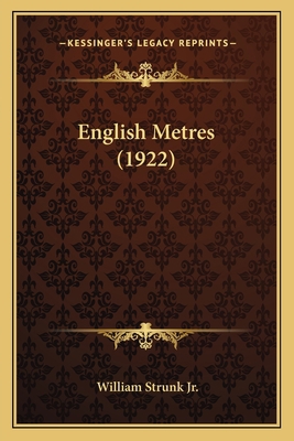 English Metres (1922) 1164634844 Book Cover