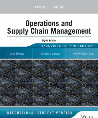Operations and Supply Chain Management 1118808908 Book Cover