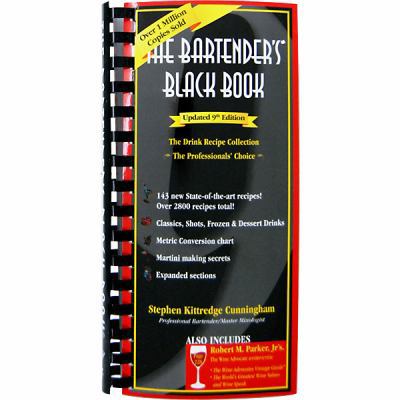 The Bartenders' Black Book 1934259179 Book Cover