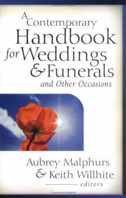 A Contemporary Handbook for Weddings & Funerals... 0825431867 Book Cover