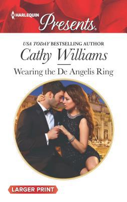 Wearing the de Angelis Ring [Large Print] 0373138814 Book Cover