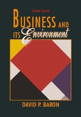 Business and Its Environment 0133033147 Book Cover