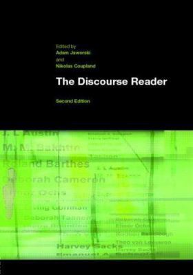 The Discourse Reader 0415346320 Book Cover