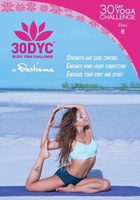Dashama Konah Gordon: 30 Day Yoga Challenge Disc 8 B01HOTRR1Y Book Cover