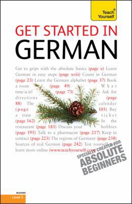 Get Started in German: A Teach Yourself Guide (... 0071749993 Book Cover