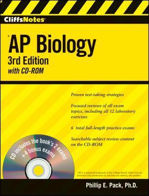 Cliffsnotes AP Biology [With CDROM] 0470400358 Book Cover
