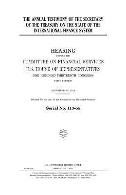 The annual testimony of the Secretary of the Tr... 1981525165 Book Cover