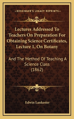 Lectures Addressed to Teachers on Preparation f... 1164957252 Book Cover