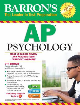 Barron's AP Psychology [With CDROM] 1438076053 Book Cover